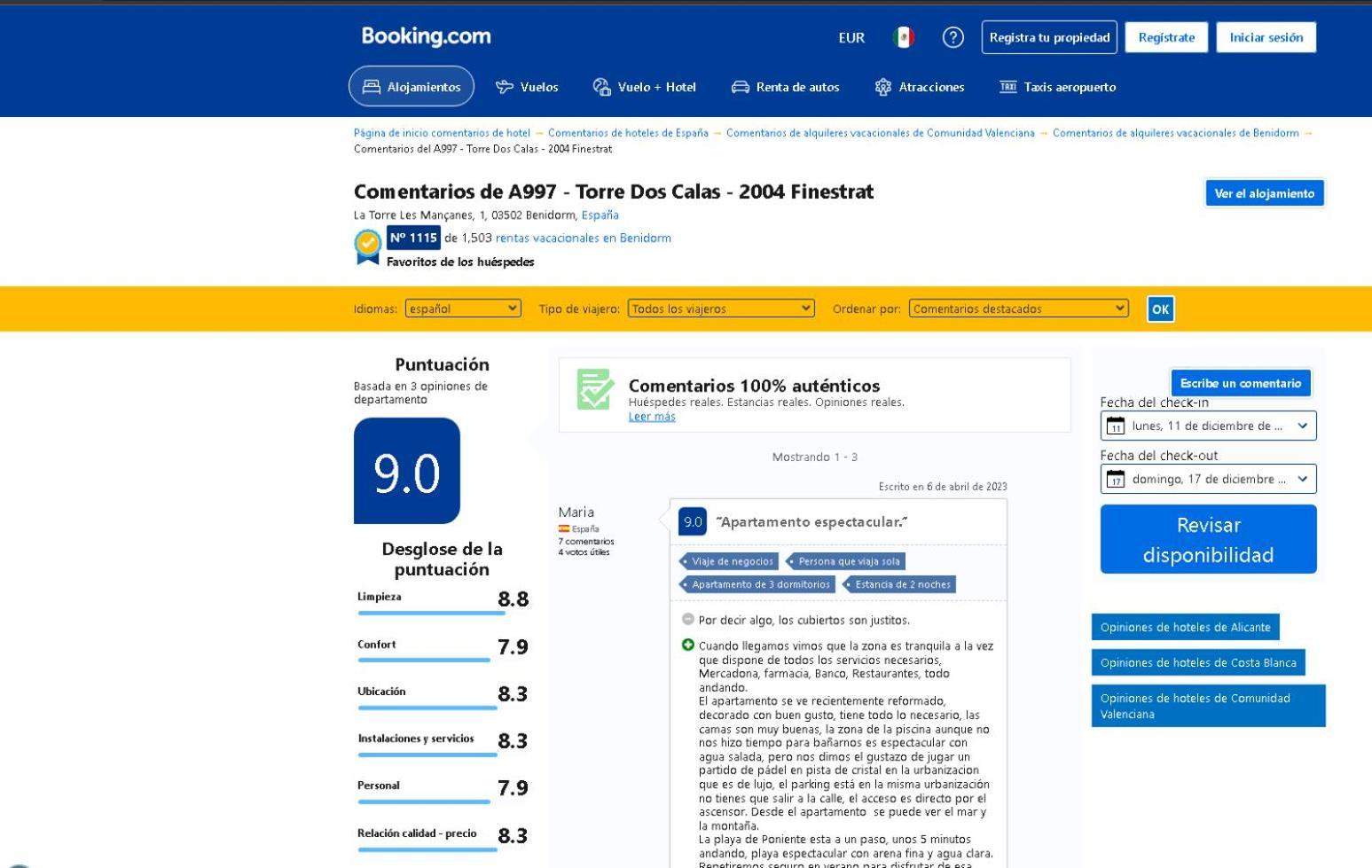Apartamento Playa De Poniente Benidorm - Torre Dos Calas מראה חיצוני תמונה
